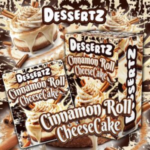 Cinnamon Roll cheesecake