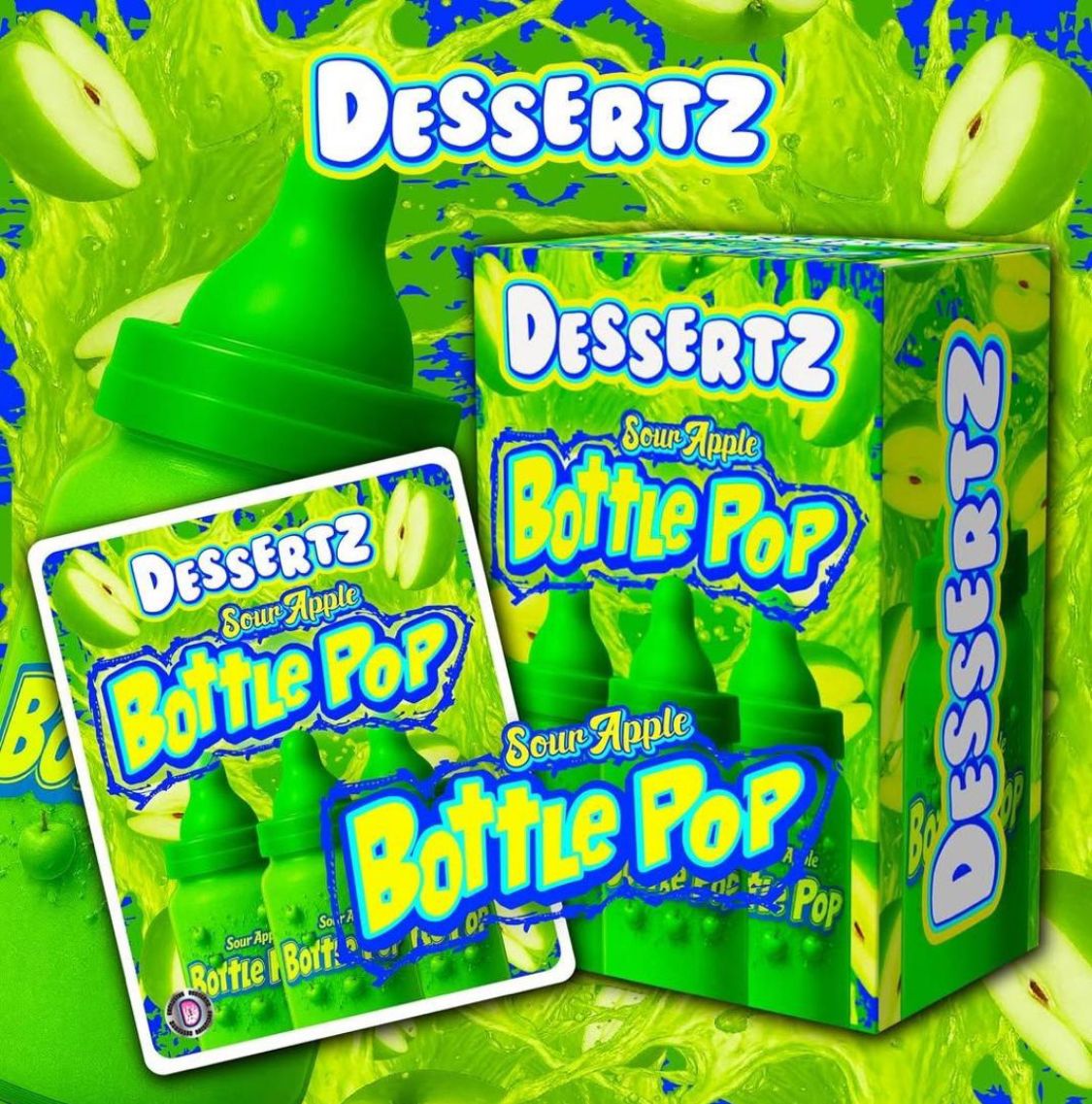 dessertzofficial.com Dessertz Sour Apple Bottle Pop